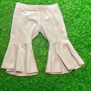 Velvet Bell Bottom Pants